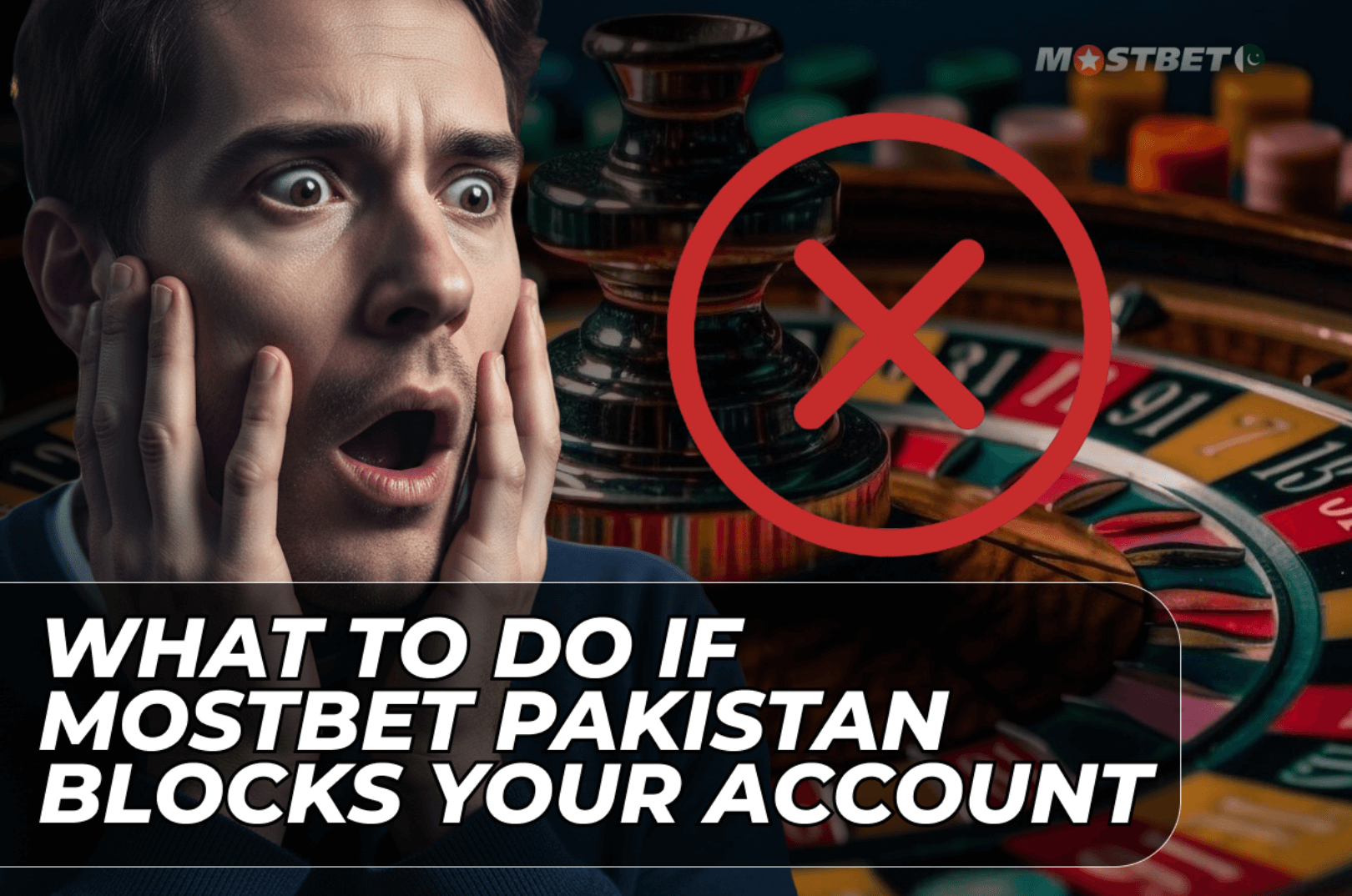 What to do if Mostbet Pakistan blocks your account